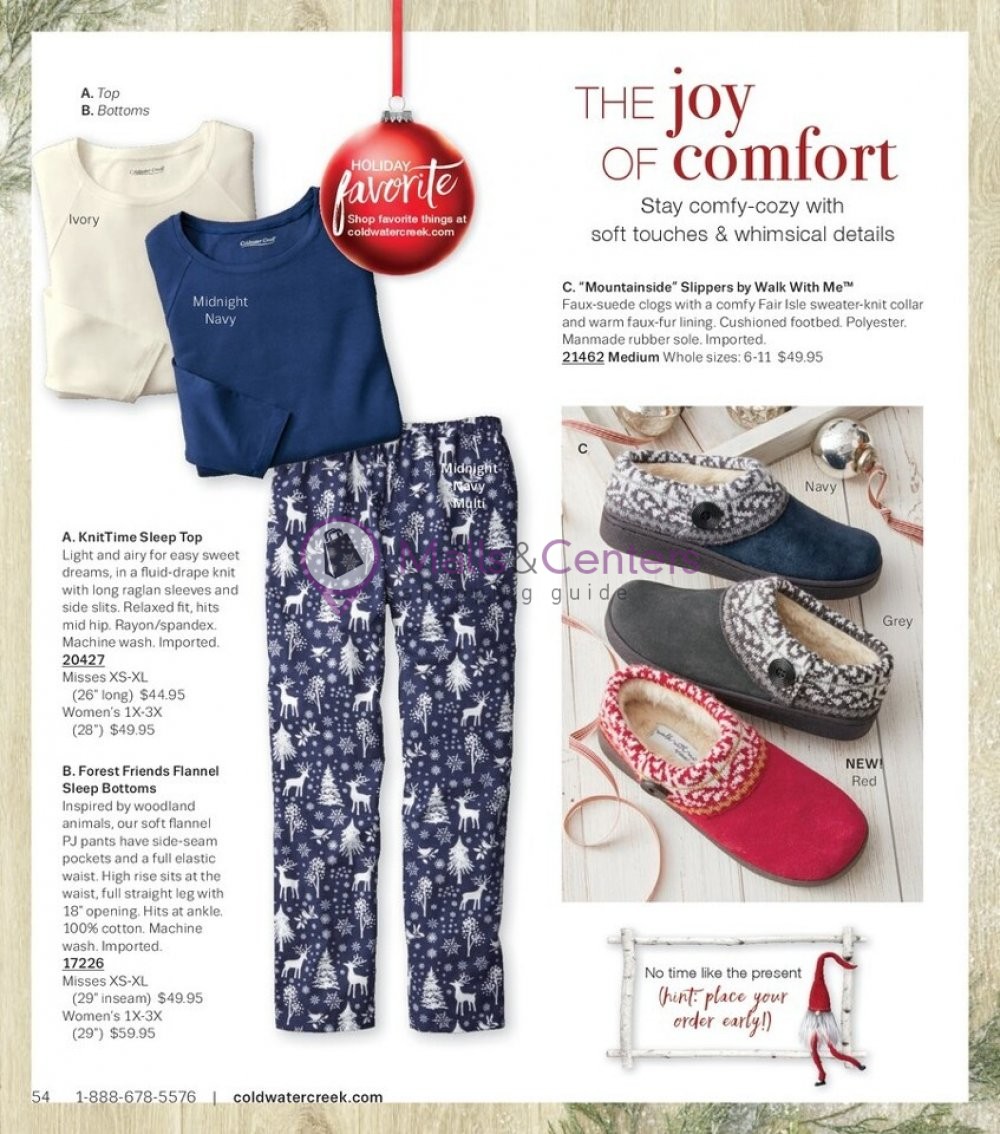 Coldwater Creek Weekly Ad sales & flyers specials MallsCenters