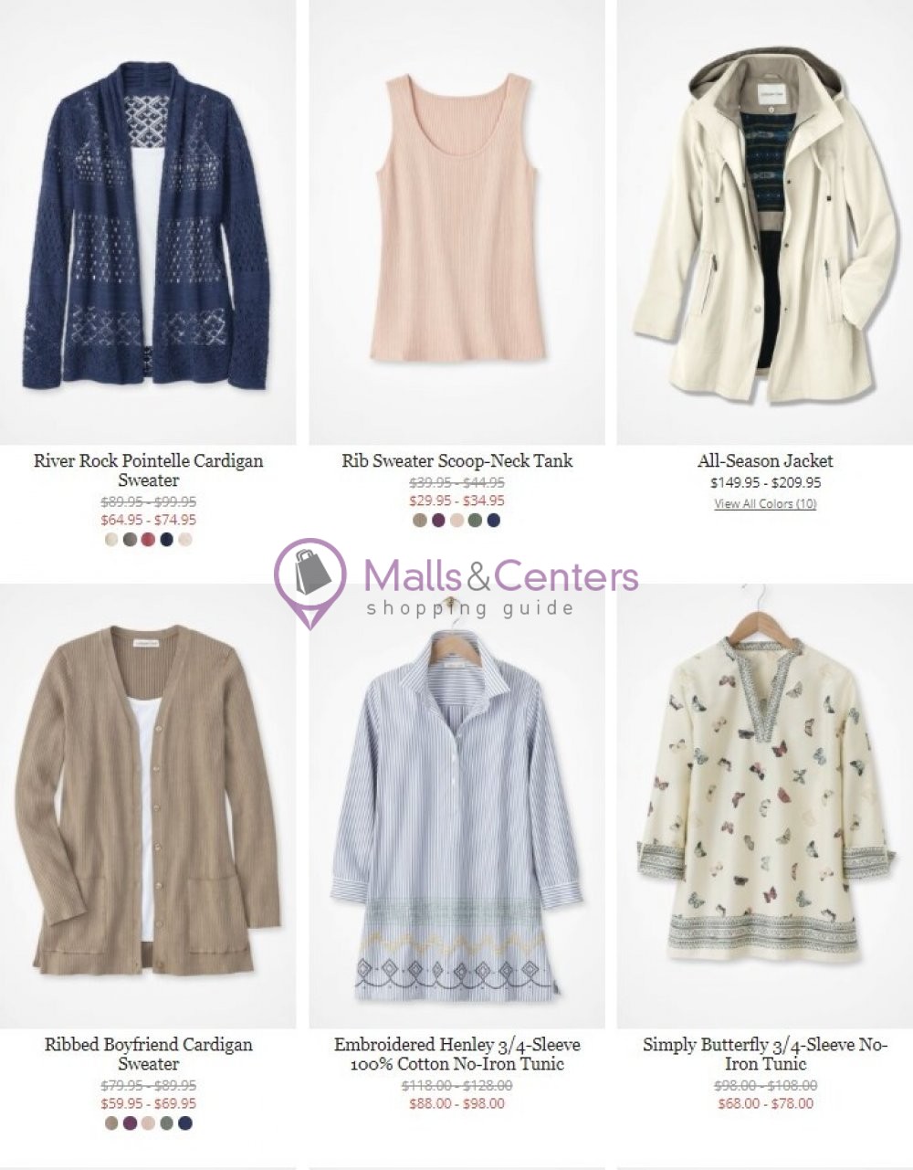 Coldwater Creek Weekly Ad sales & flyers specials MallsCenters