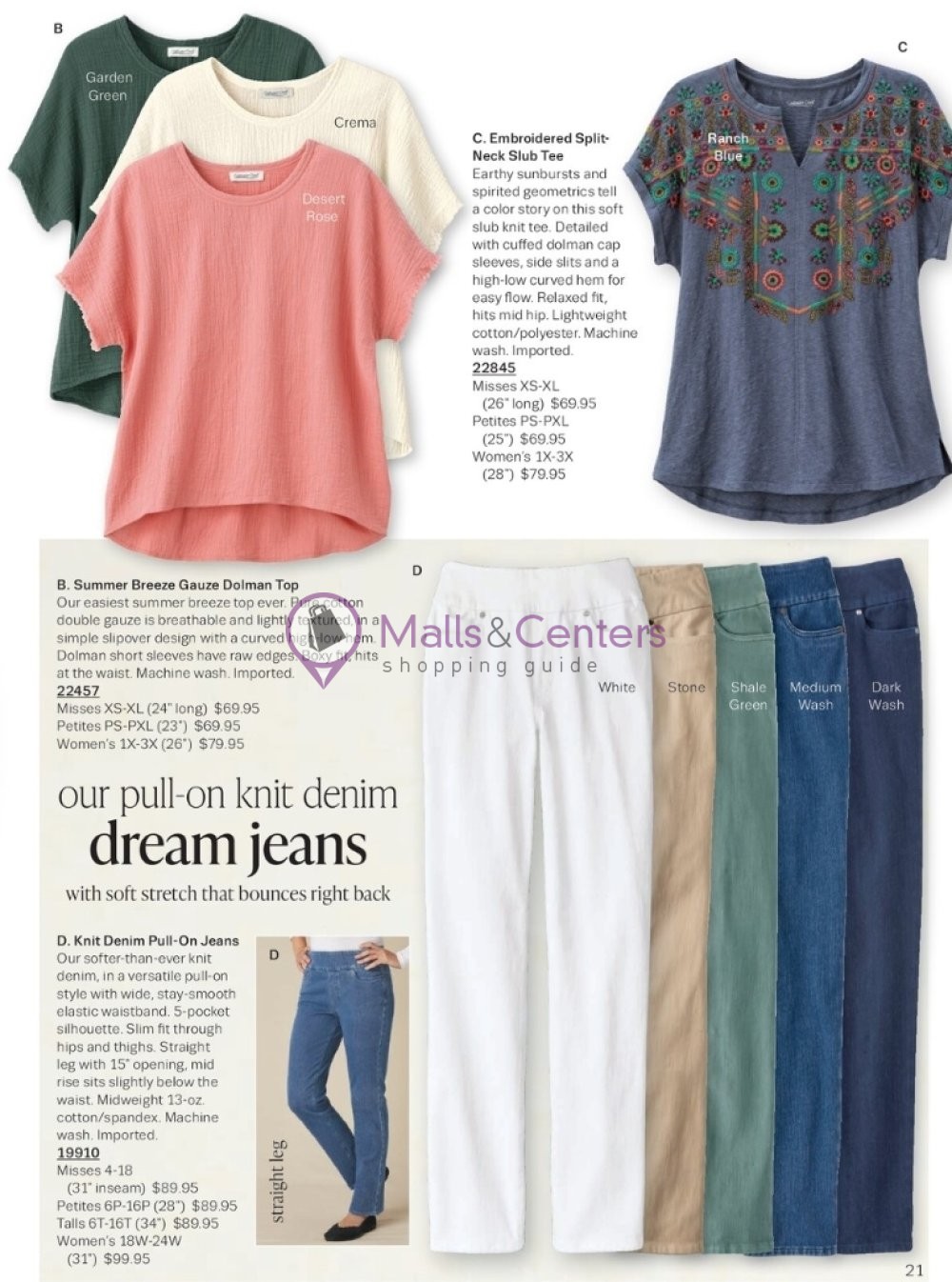 Weekly ad for Coldwater Creek valid: 06/01/2024 - 06/30/2024, page 21