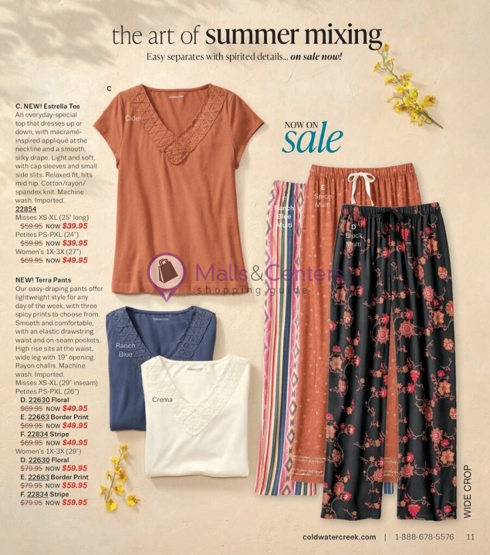 Weekly ad for Coldwater Creek valid: 06/01/2023 - 06/30/2023, page 11