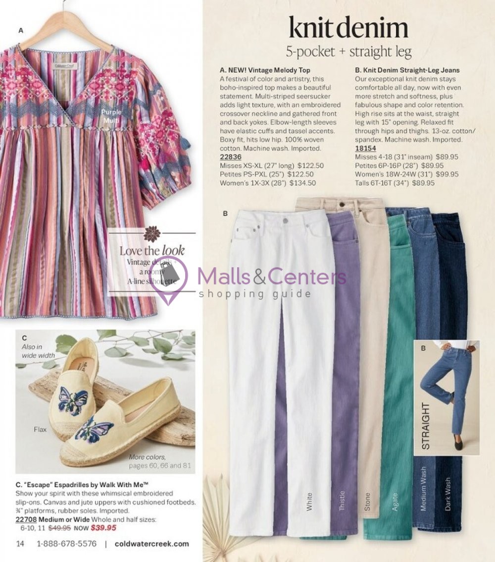 Weekly ad for Coldwater Creek valid: 06/01/2023 - 06/30/2023, page 14