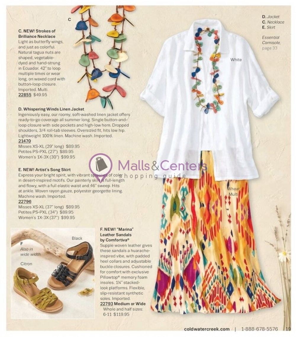 Weekly ad for Coldwater Creek valid: 06/01/2023 - 06/30/2023, page 18