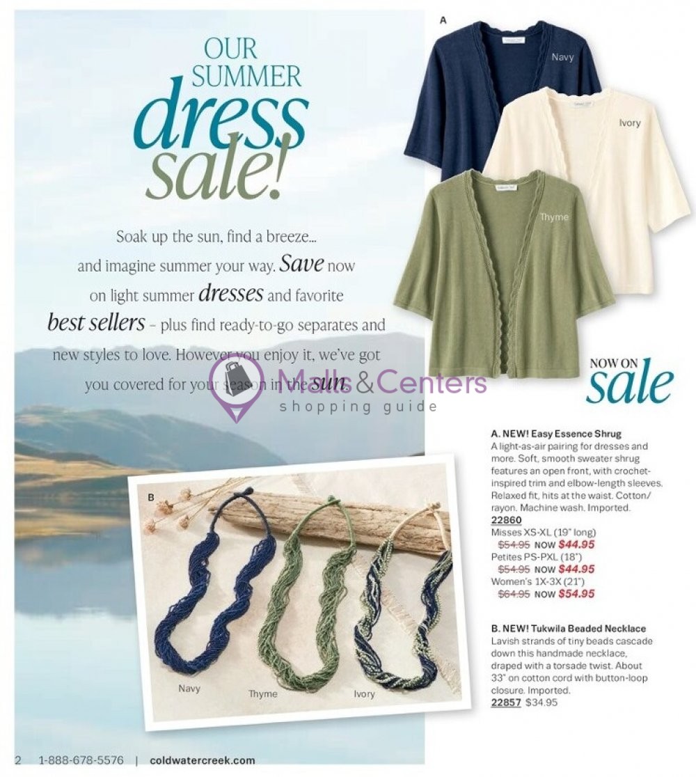 Weekly ad for Coldwater Creek valid: 06/01/2023 - 06/30/2023, page 2