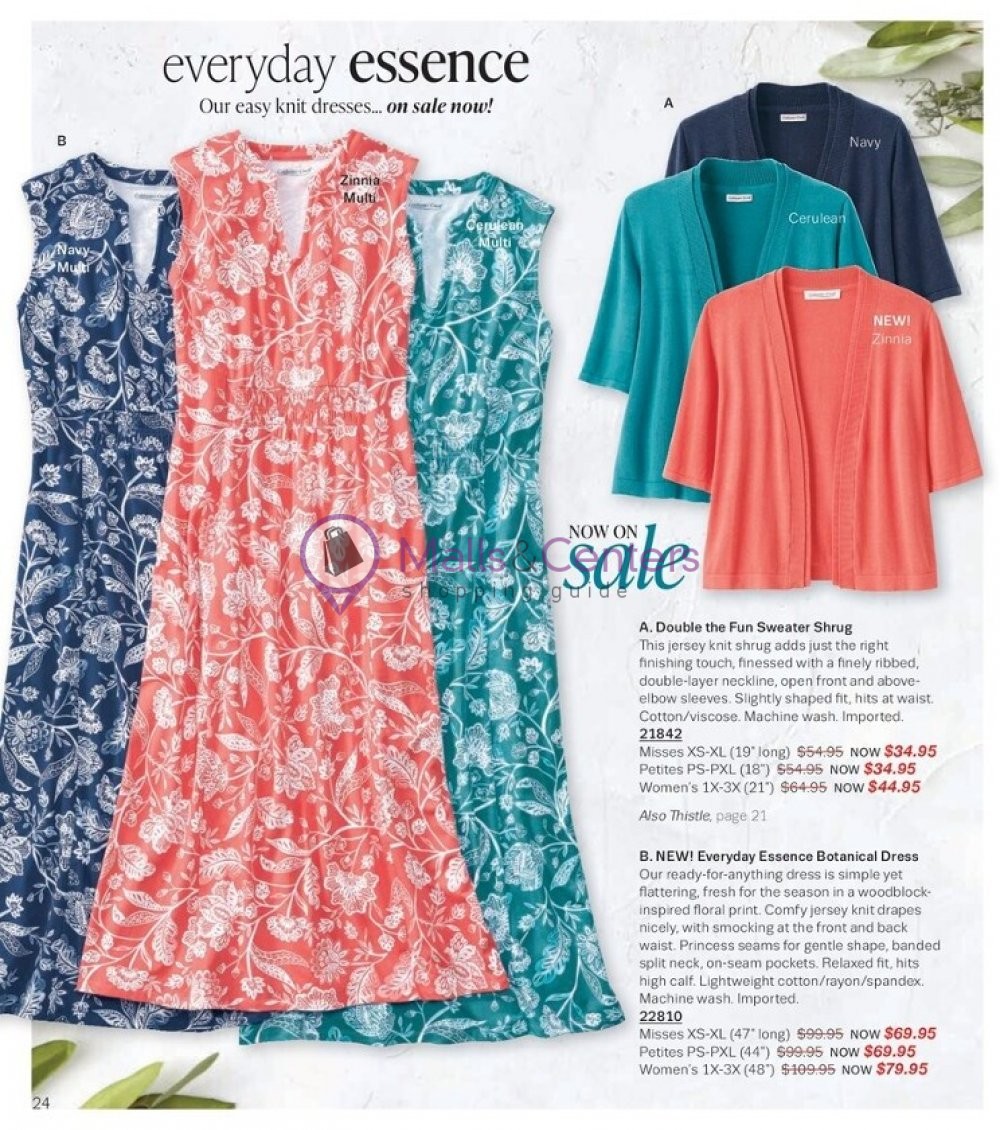 Coldwater Creek Weekly ad valid from 06/01/2023 to 06/30/2023