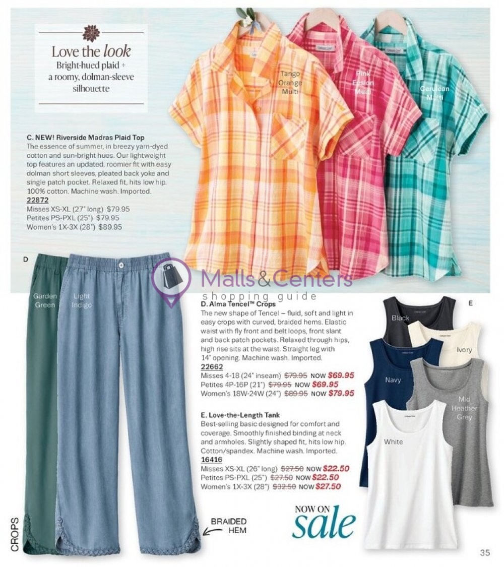 Weekly ad for Coldwater Creek valid: 06/01/2023 - 06/30/2023, page 34