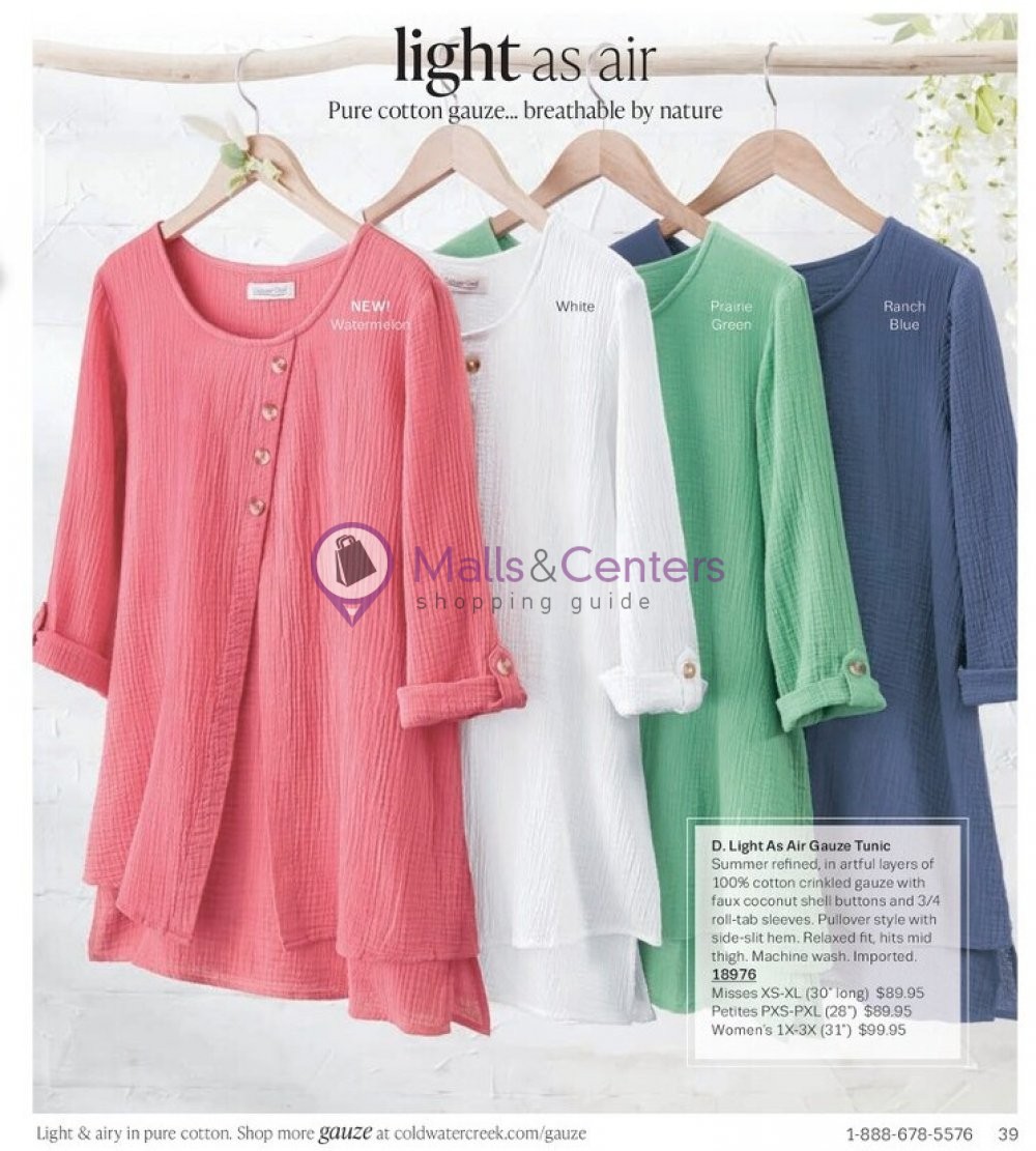 Weekly ad for Coldwater Creek valid: 06/01/2023 - 06/30/2023, page 38