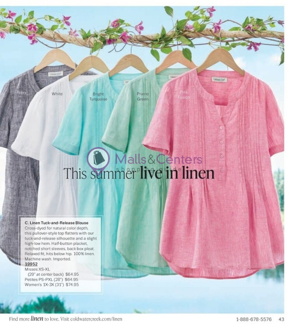 Weekly ad for Coldwater Creek valid: 06/01/2023 - 06/30/2023, page 42