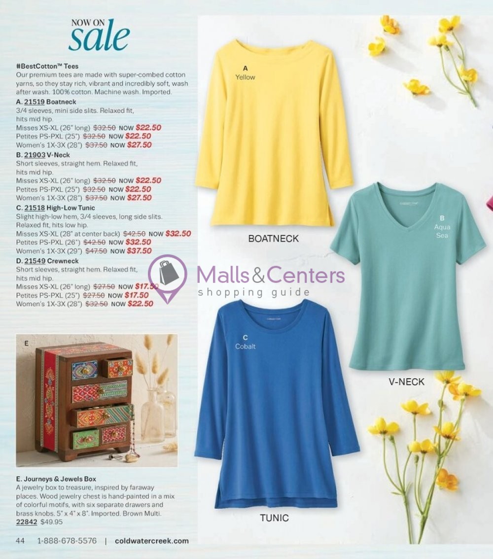 Weekly ad for Coldwater Creek valid: 06/01/2023 - 06/30/2023, page 43