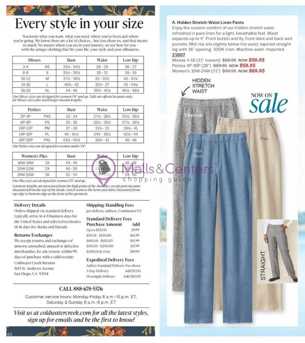 Weekly ad for Coldwater Creek valid: 06/01/2023 - 06/30/2023, page 45