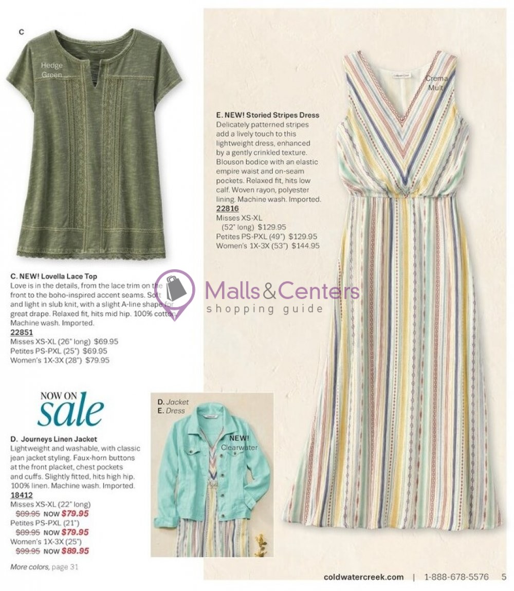 Weekly ad for Coldwater Creek valid: 06/01/2023 - 06/30/2023, page 5
