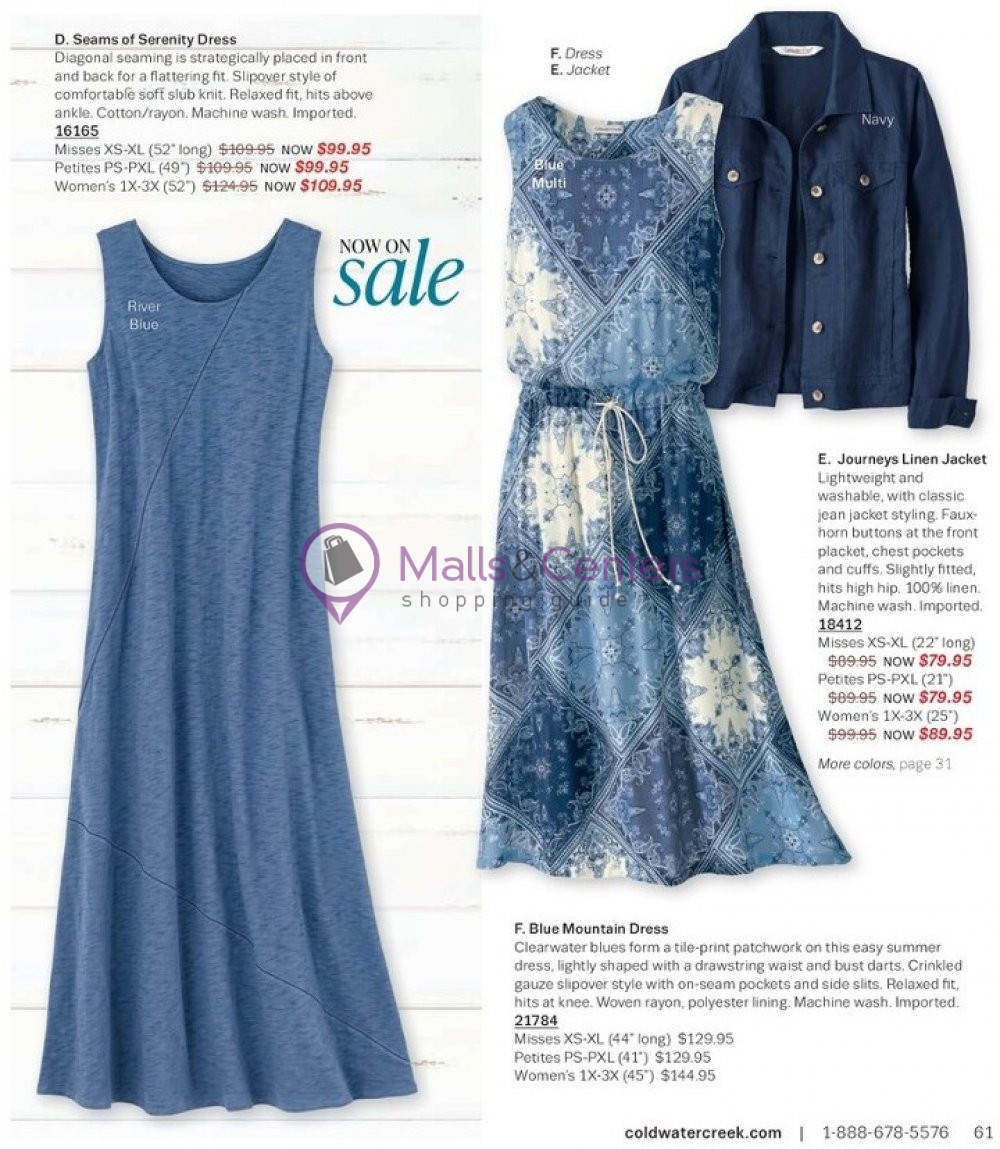 Weekly ad for Coldwater Creek valid: 06/01/2023 - 06/30/2023, page 60