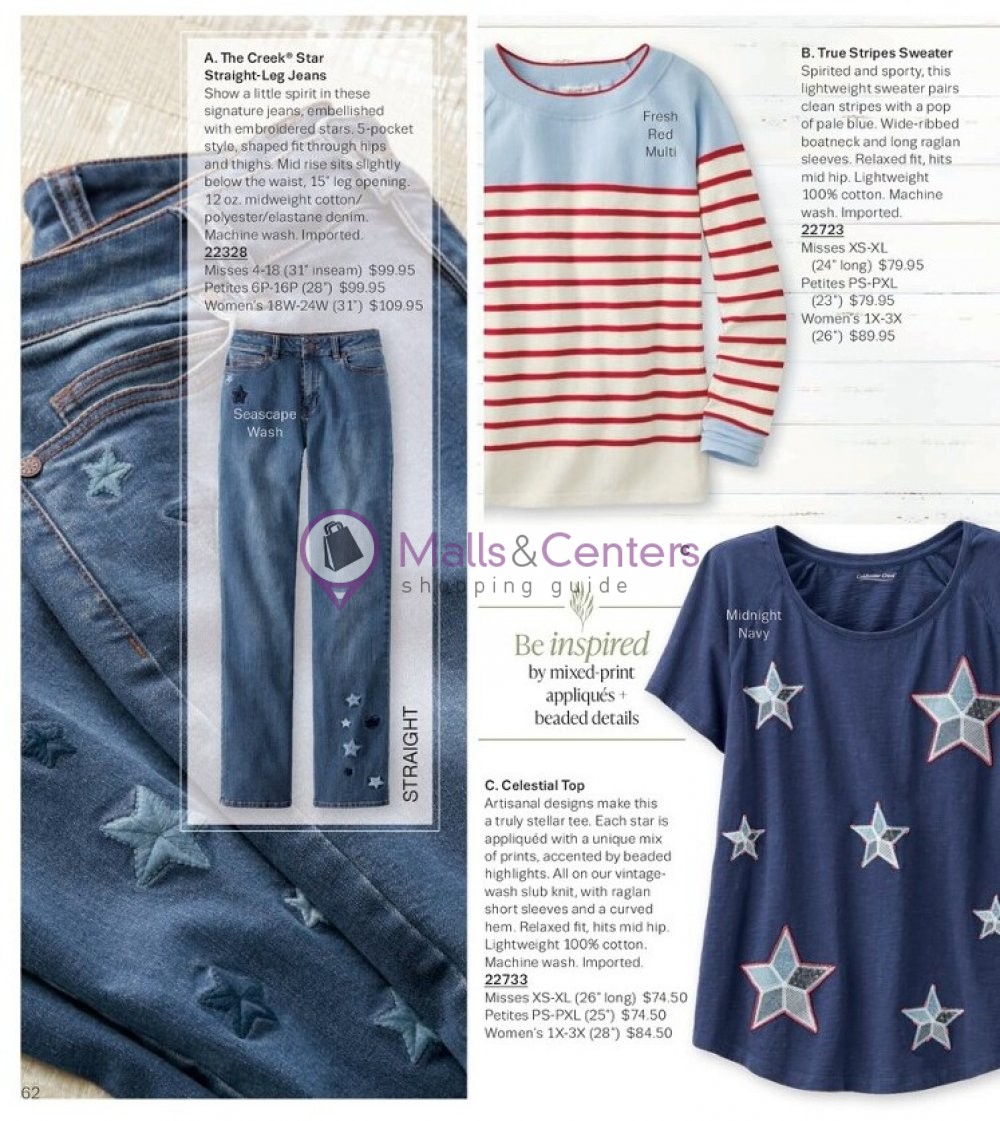 Weekly ad for Coldwater Creek valid: 06/01/2023 - 06/30/2023, page 61