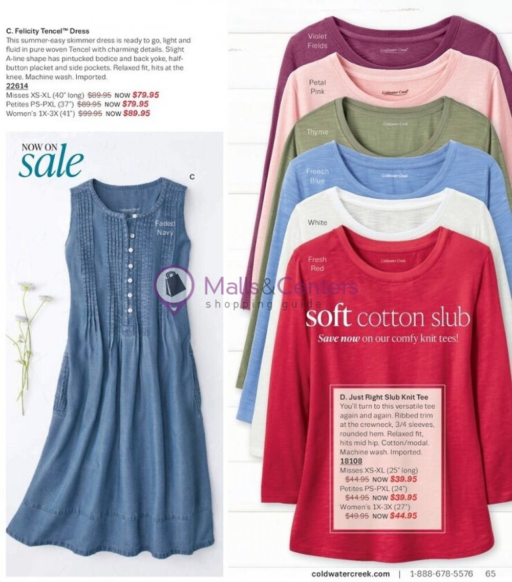 Weekly ad for Coldwater Creek valid: 06/01/2023 - 06/30/2023, page 64