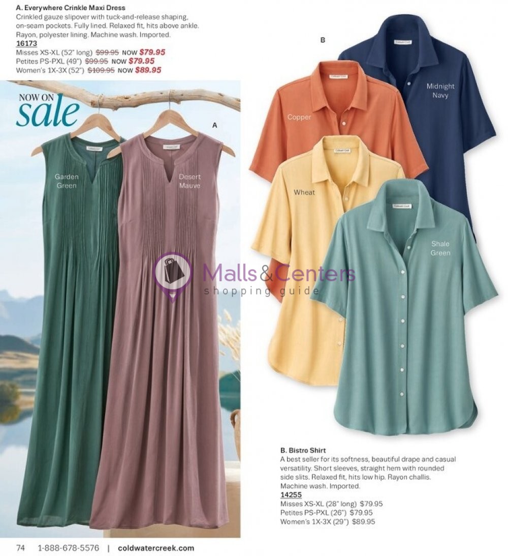 Weekly ad for Coldwater Creek valid: 06/01/2023 - 06/30/2023, page 73