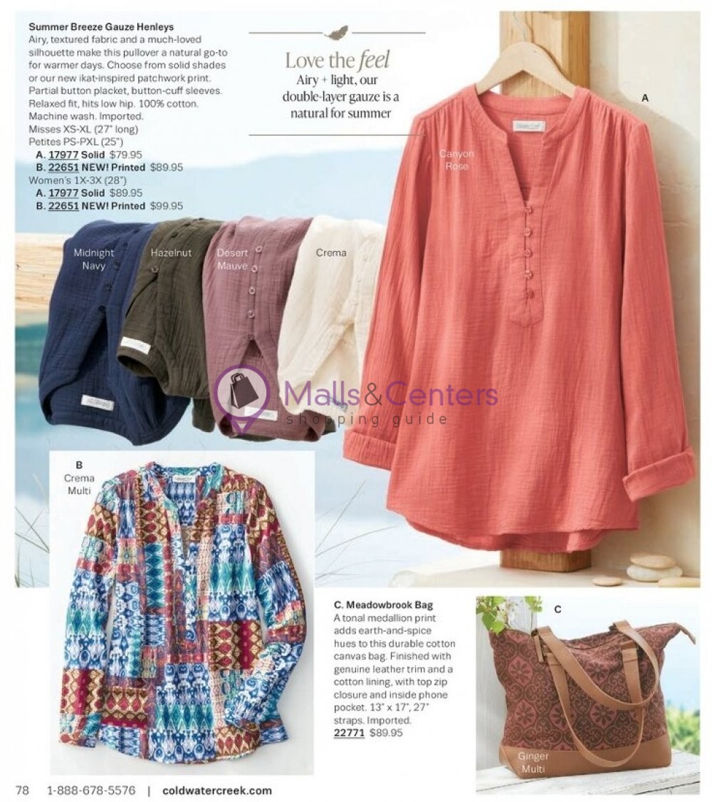 Weekly ad for Coldwater Creek valid: 06/01/2023 - 06/30/2023, page 77