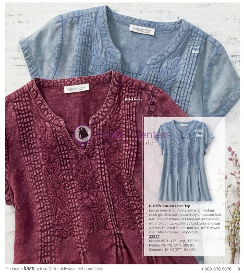 Weekly ad for Coldwater Creek valid: 06/01/2023 - 06/30/2023, page 9