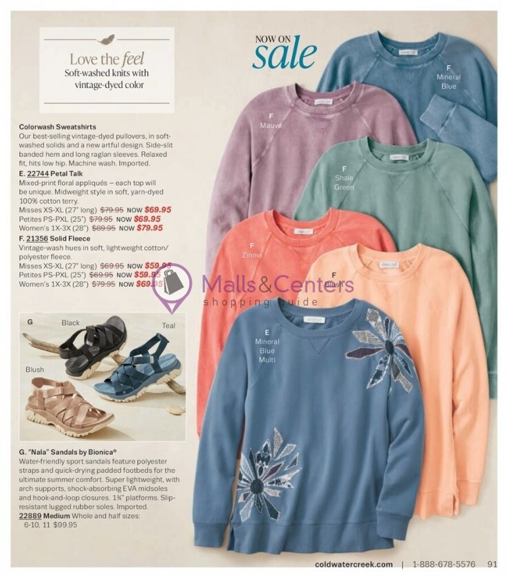 Weekly ad for Coldwater Creek valid: 06/01/2023 - 06/30/2023, page 90