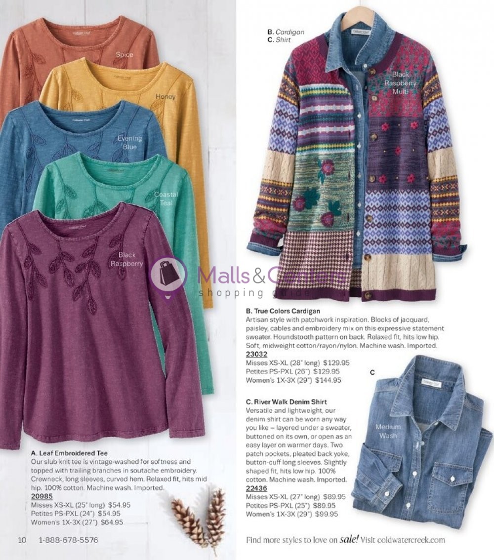 Weekly ad for Coldwater Creek valid: 10/01/2023 - 10/31/2023, page 10