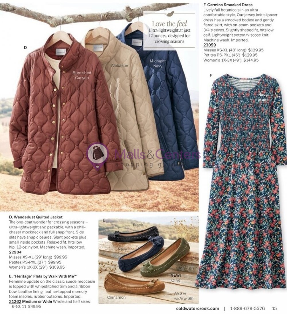 Weekly ad for Coldwater Creek valid: 10/01/2023 - 10/31/2023, page 15