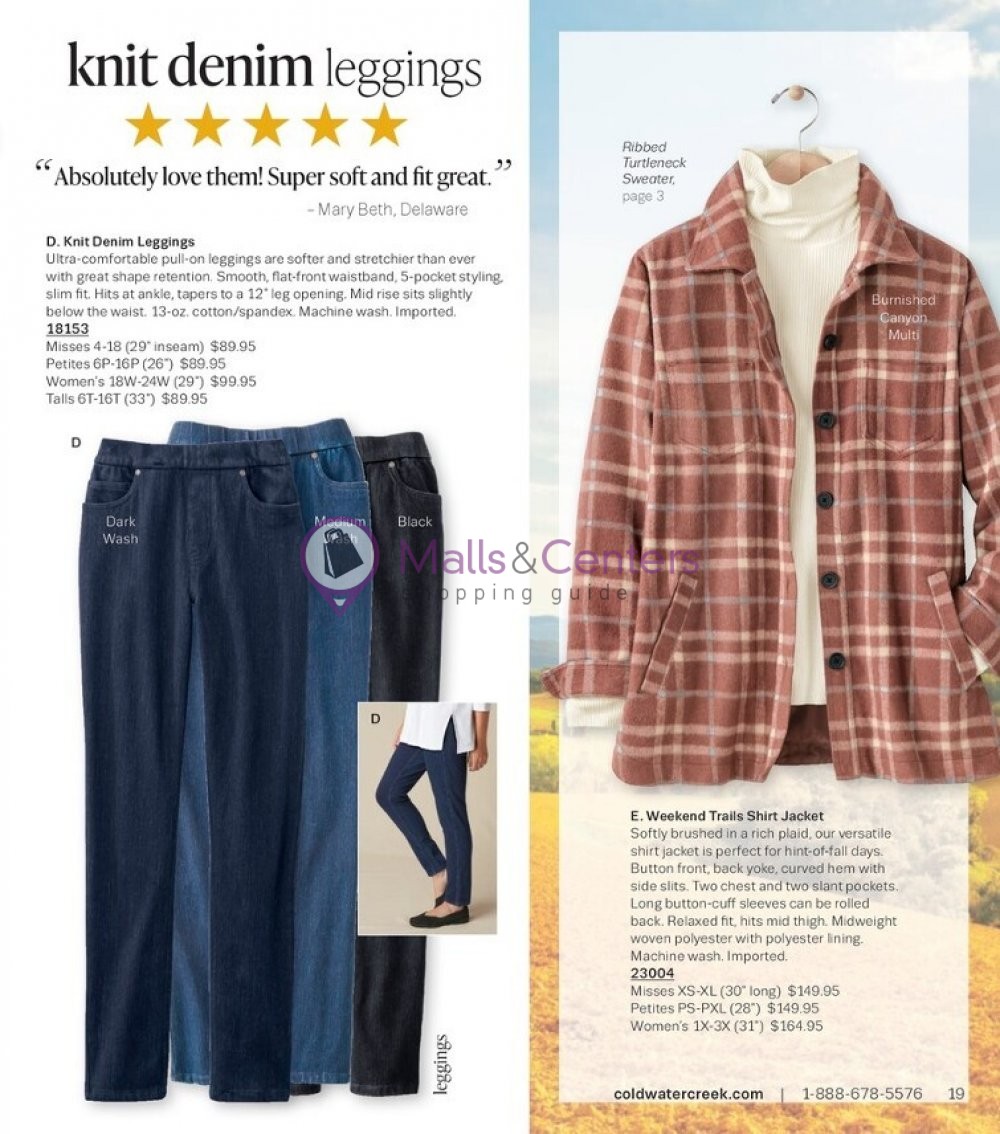 Weekly ad for Coldwater Creek valid: 10/01/2023 - 10/31/2023, page 19