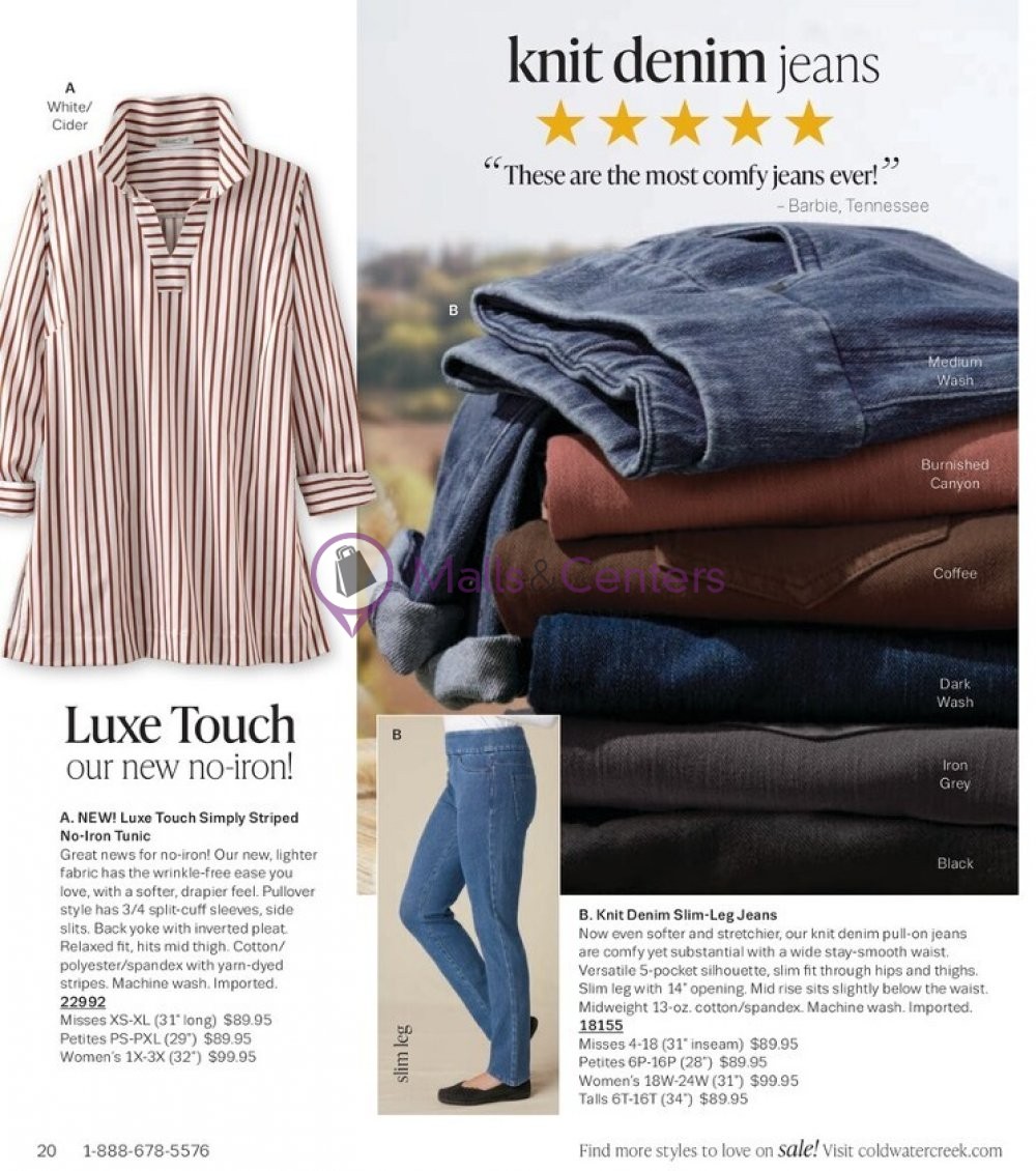 Weekly ad for Coldwater Creek valid: 10/01/2023 - 10/31/2023, page 20