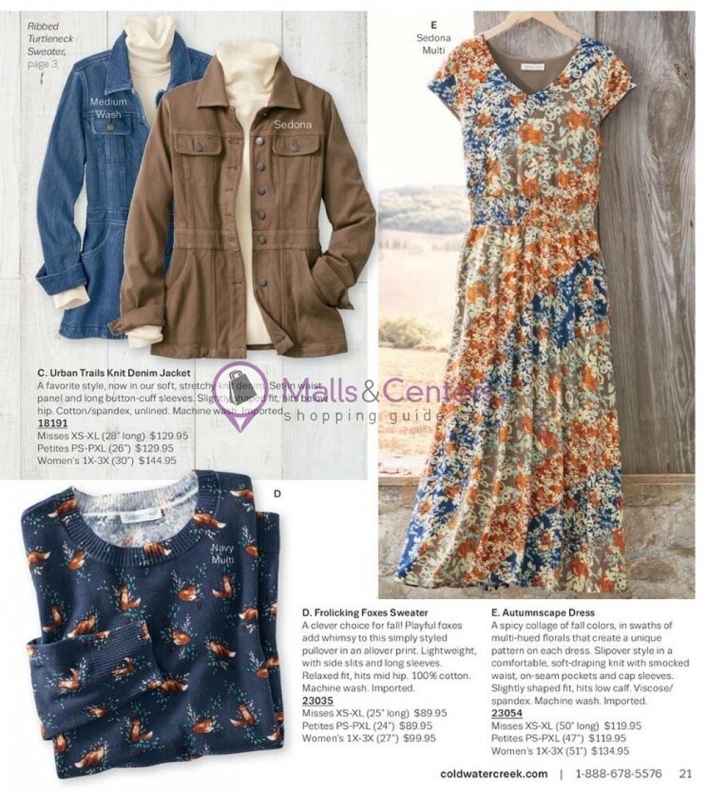 Weekly ad for Coldwater Creek valid: 10/01/2023 - 10/31/2023, page 21