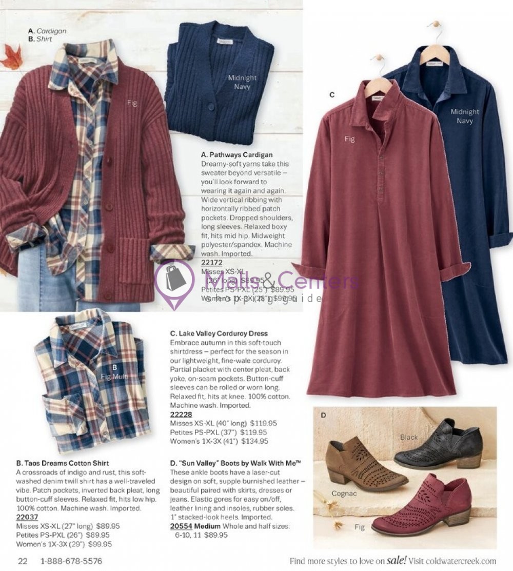 Weekly ad for Coldwater Creek valid: 10/01/2023 - 10/31/2023, page 22