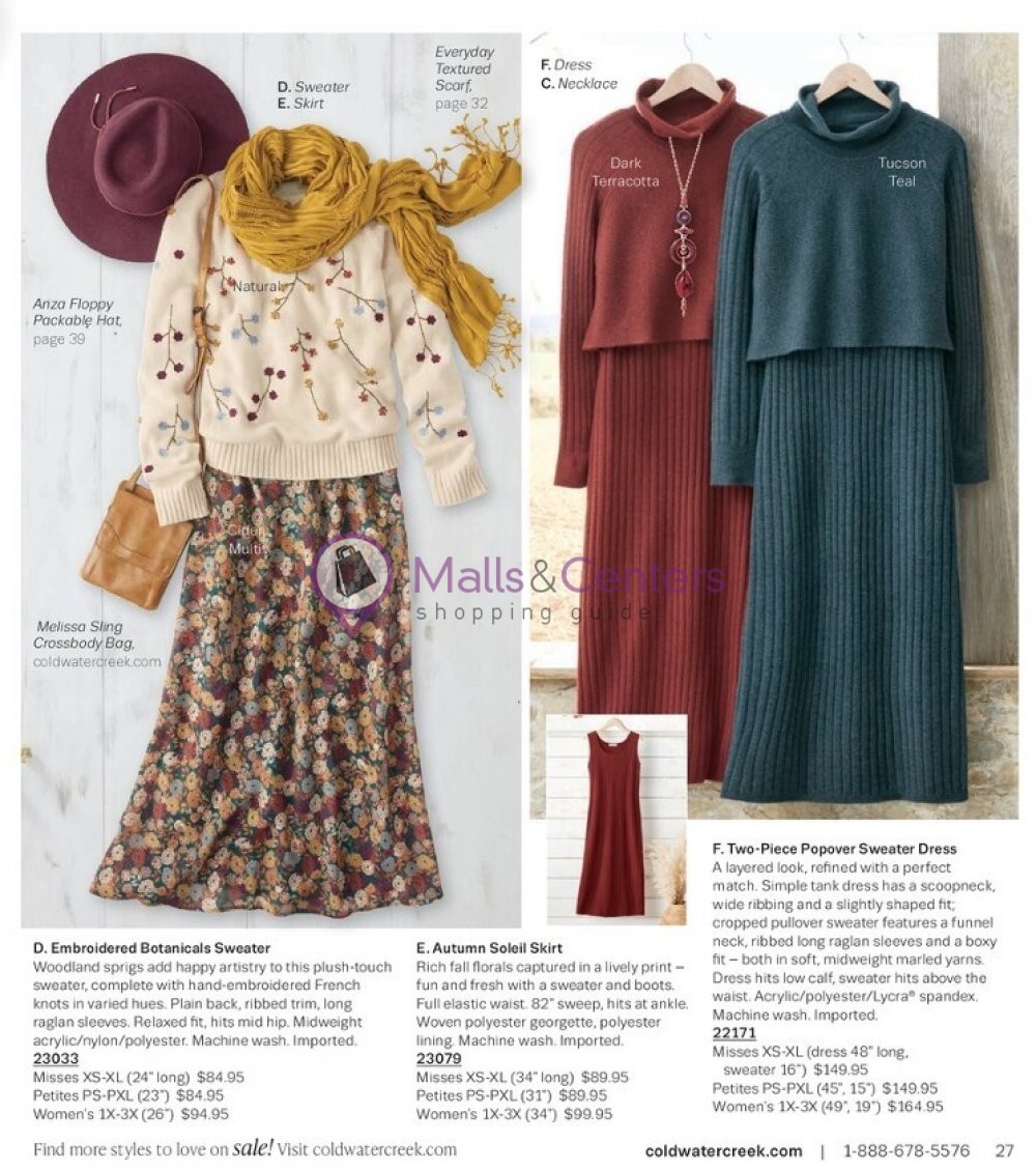 Weekly ad for Coldwater Creek valid: 10/01/2023 - 10/31/2023, page 27