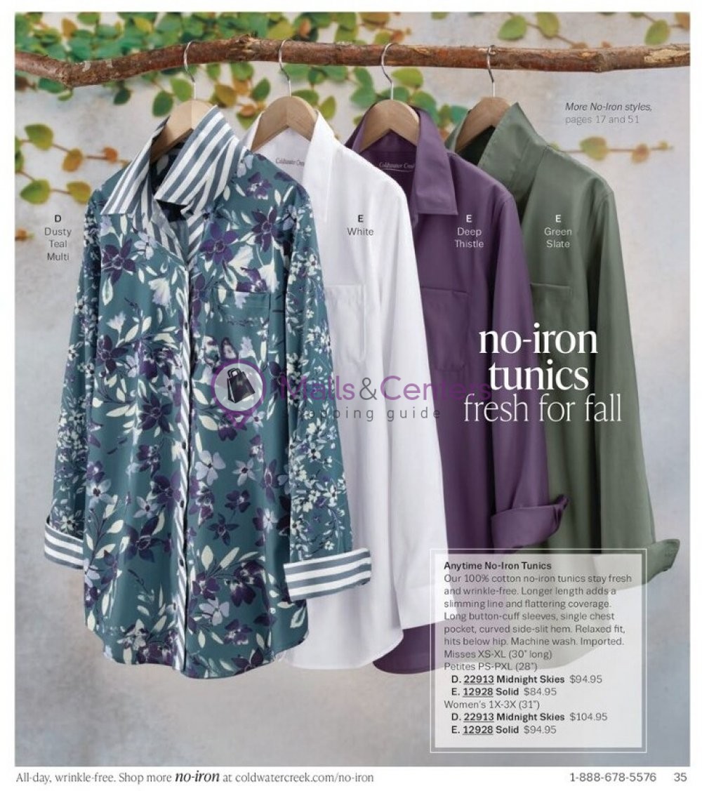 Weekly ad for Coldwater Creek valid: 10/01/2023 - 10/31/2023, page 35