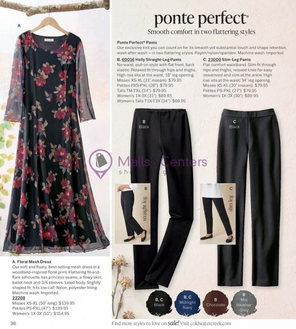 Weekly ad for Coldwater Creek valid: 10/01/2023 - 10/31/2023, page 36