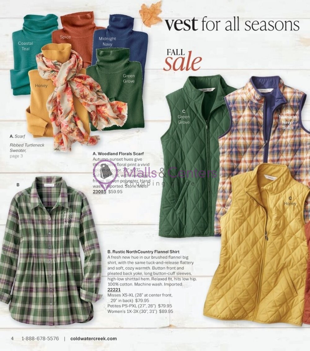 Weekly ad for Coldwater Creek valid: 10/01/2023 - 10/31/2023, page 4