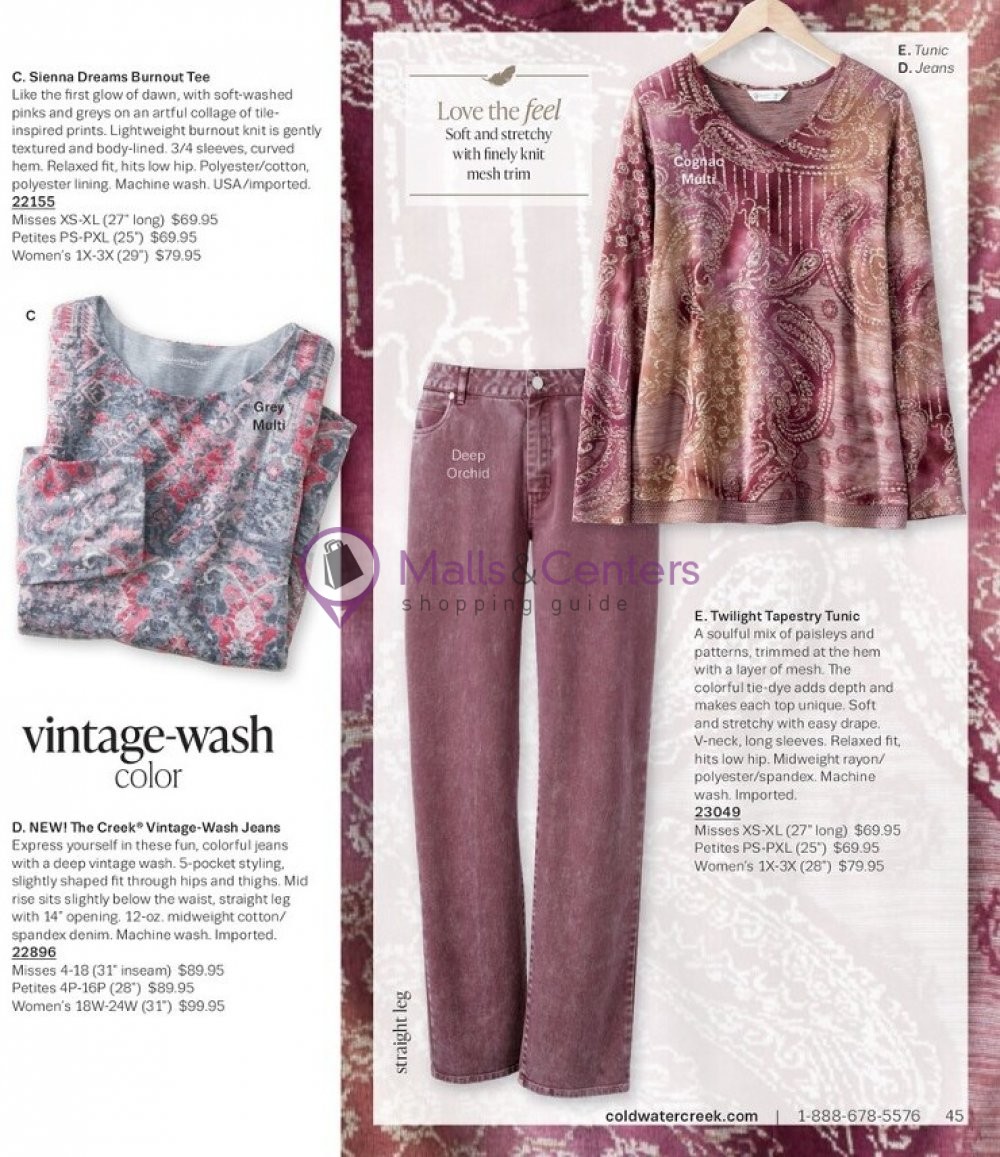 Weekly ad for Coldwater Creek valid: 10/01/2023 - 10/31/2023, page 45