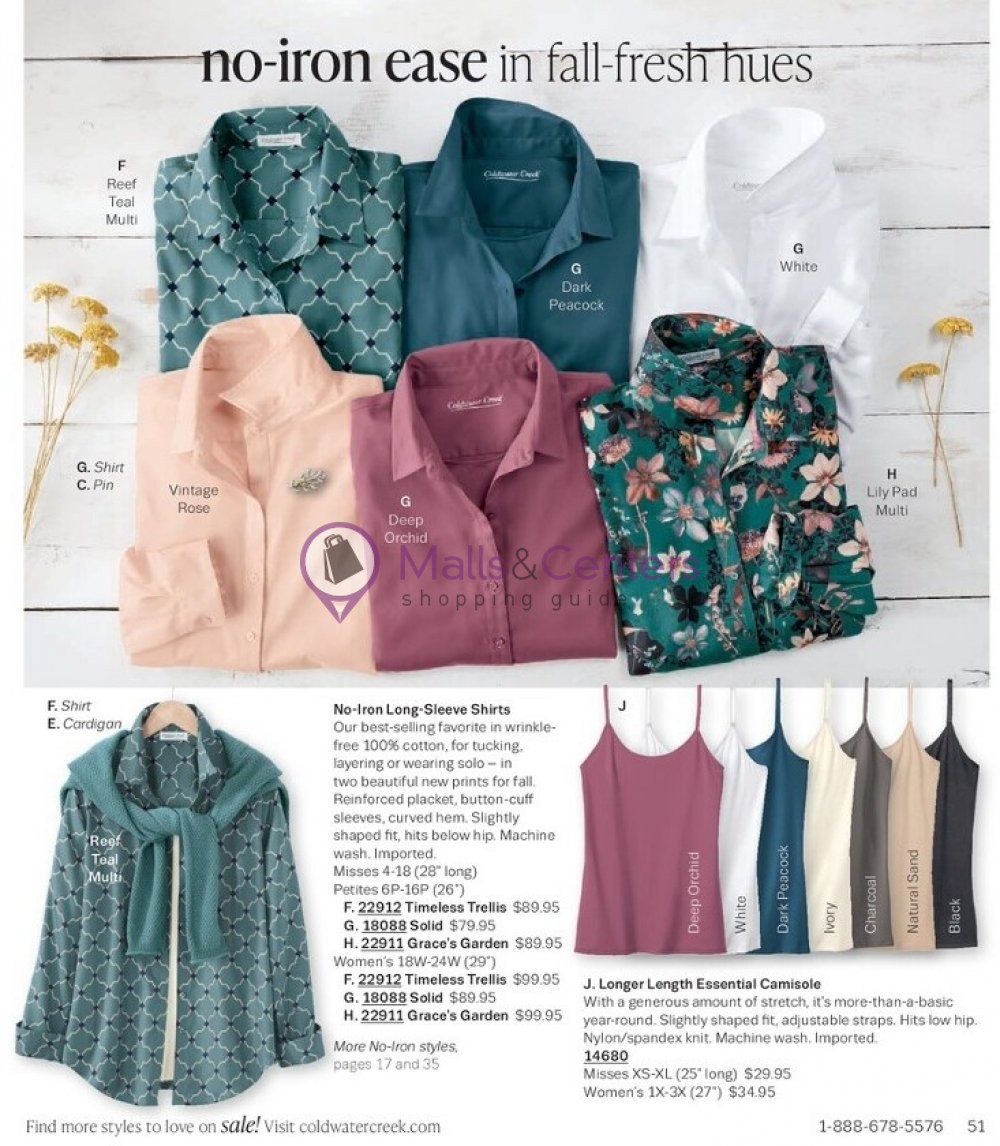 Weekly ad for Coldwater Creek valid: 10/01/2023 - 10/31/2023, page 51