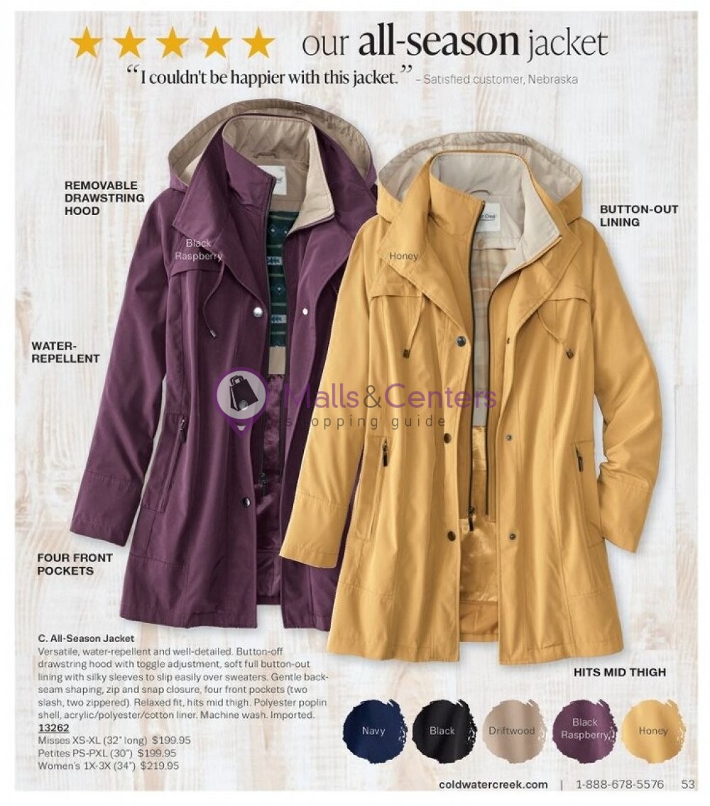 Weekly ad for Coldwater Creek valid: 10/01/2023 - 10/31/2023, page 53