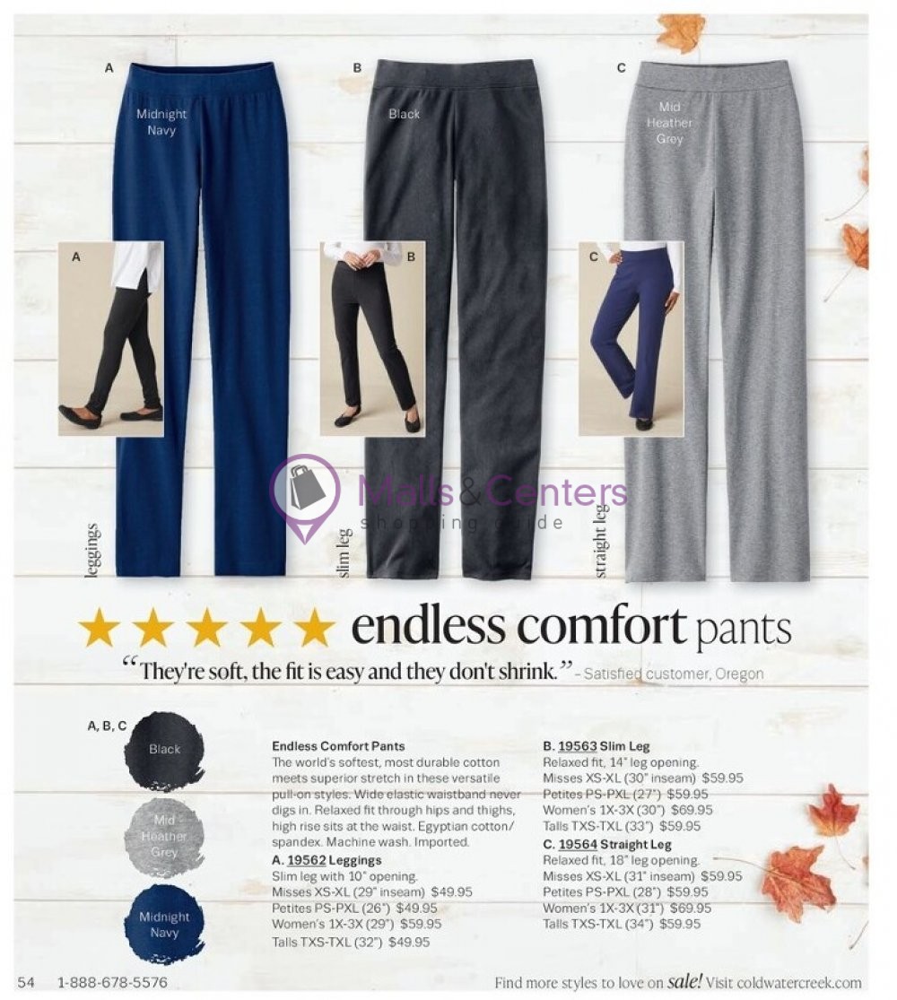 Weekly ad for Coldwater Creek valid: 10/01/2023 - 10/31/2023, page 54