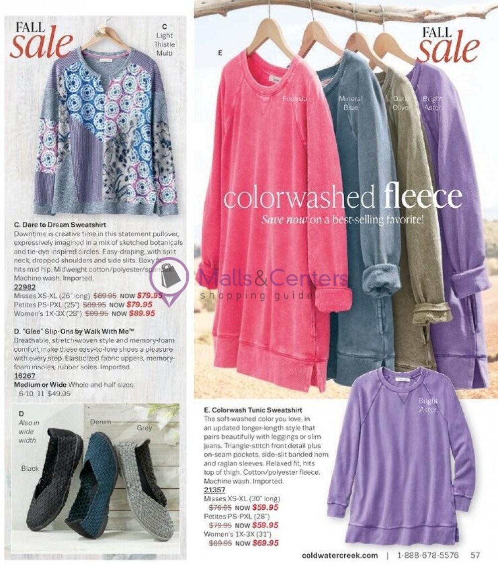 Weekly ad for Coldwater Creek valid: 10/01/2023 - 10/31/2023, page 57