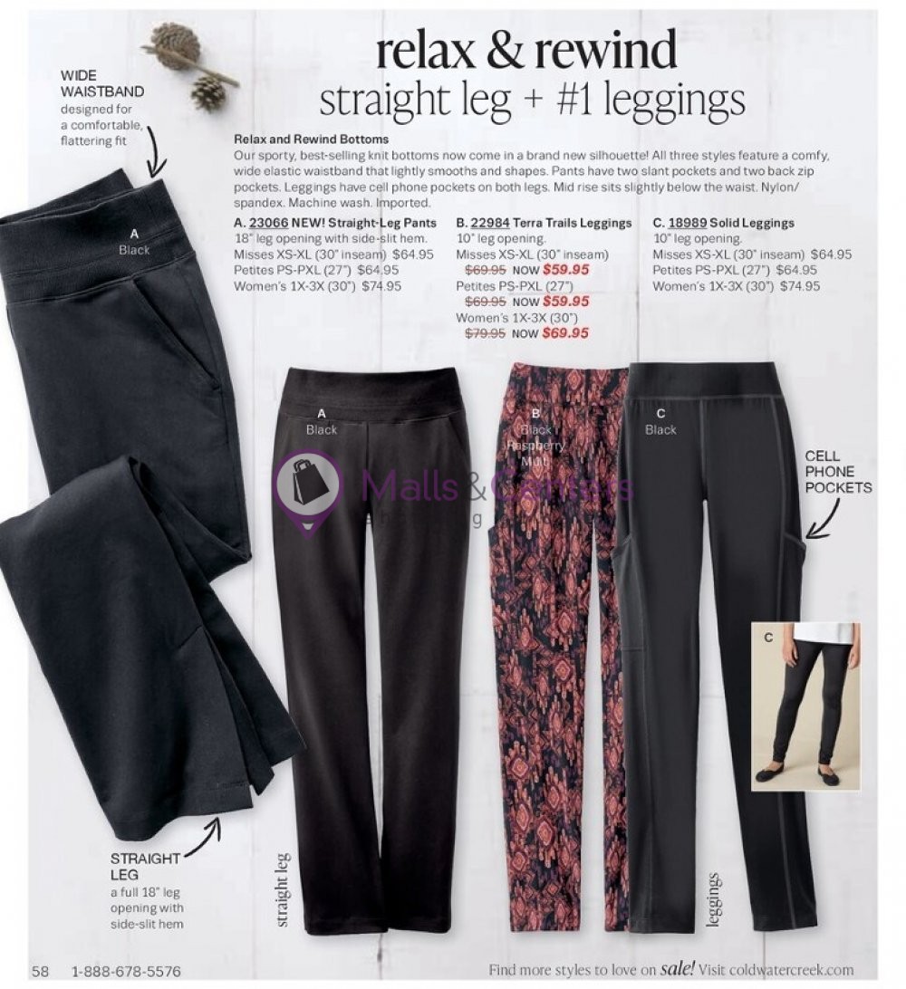 Weekly ad for Coldwater Creek valid: 10/01/2023 - 10/31/2023, page 58