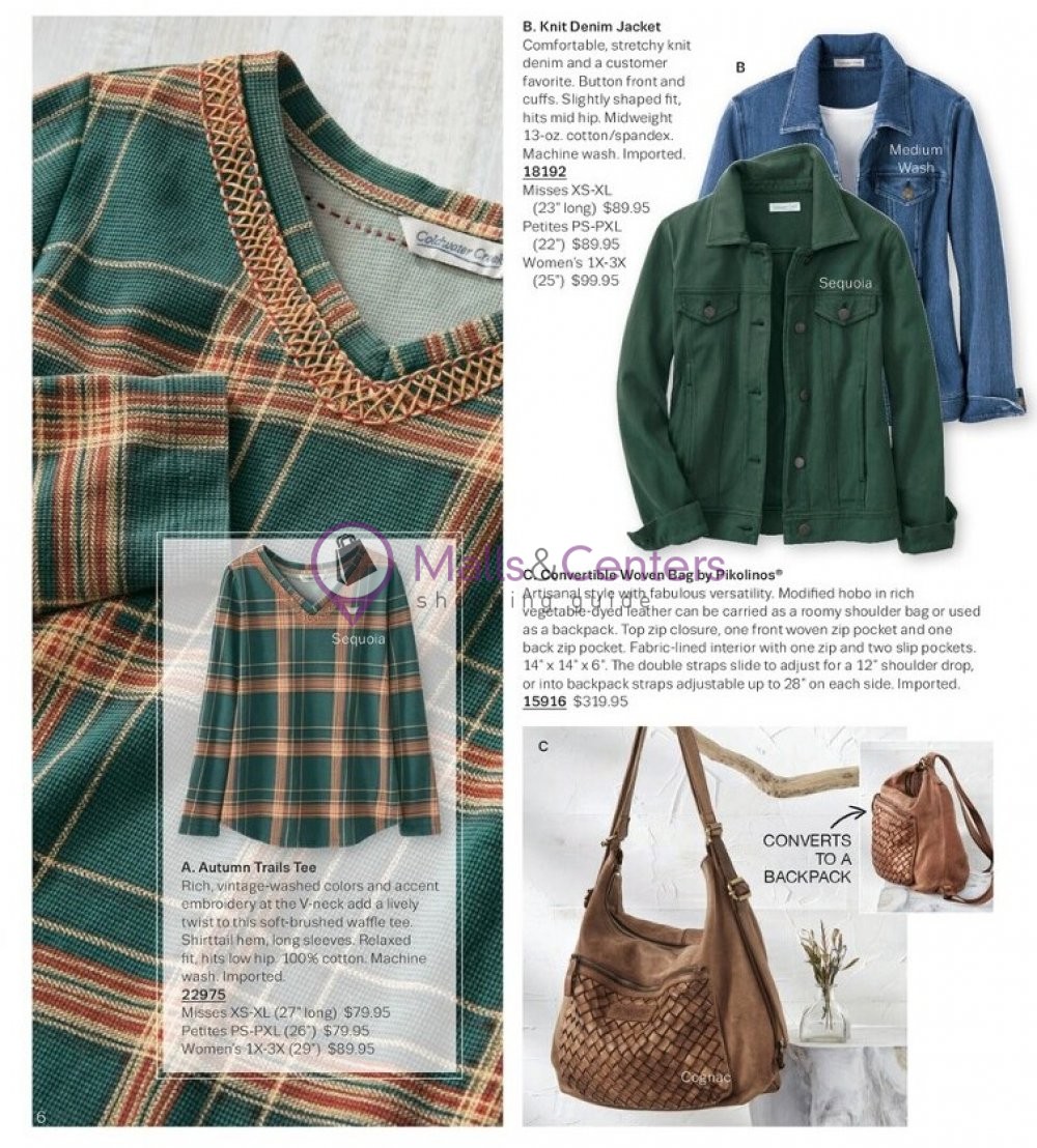 Weekly ad for Coldwater Creek valid: 10/01/2023 - 10/31/2023, page 6