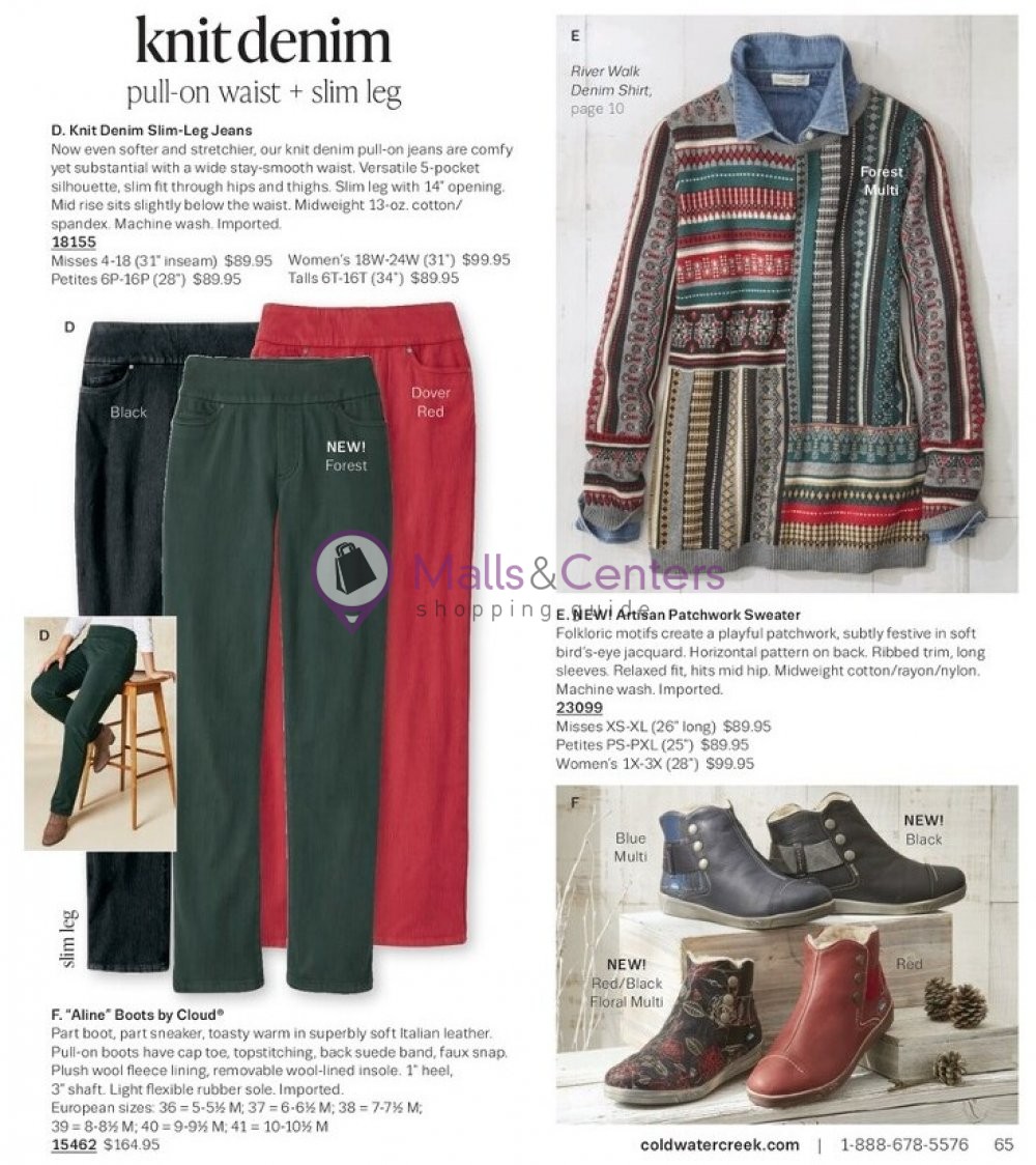 Weekly ad for Coldwater Creek valid: 10/01/2023 - 10/31/2023, page 65