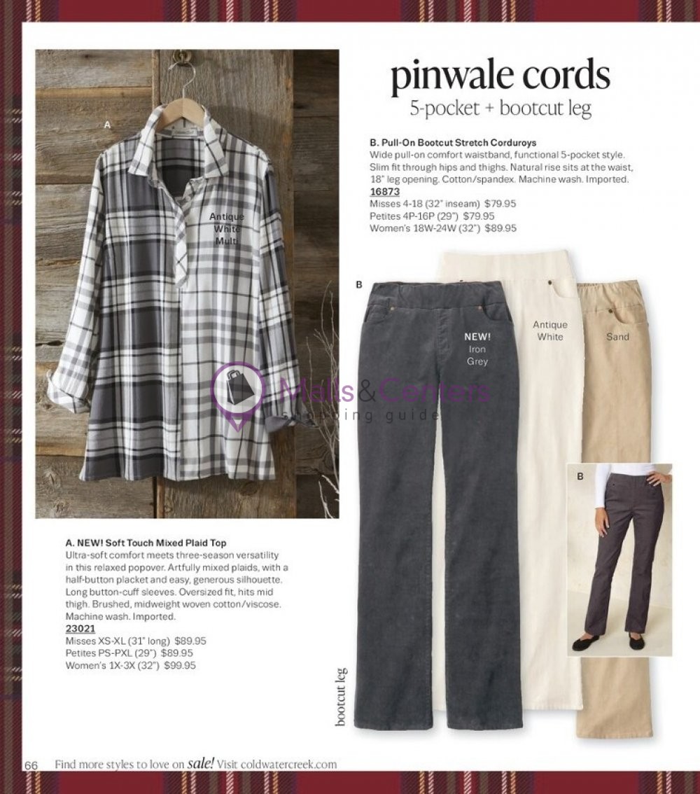 Weekly ad for Coldwater Creek valid: 10/01/2023 - 10/31/2023, page 66