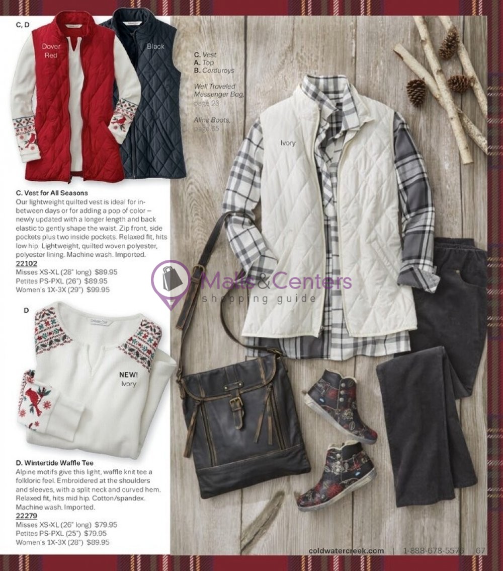 Weekly ad for Coldwater Creek valid: 10/01/2023 - 10/31/2023, page 67