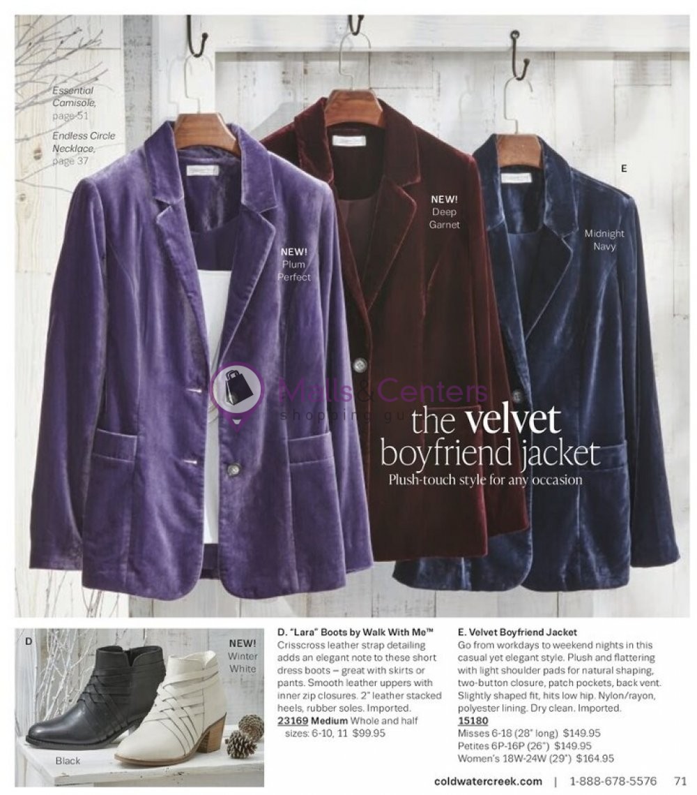 Weekly ad for Coldwater Creek valid: 10/01/2023 - 10/31/2023, page 71