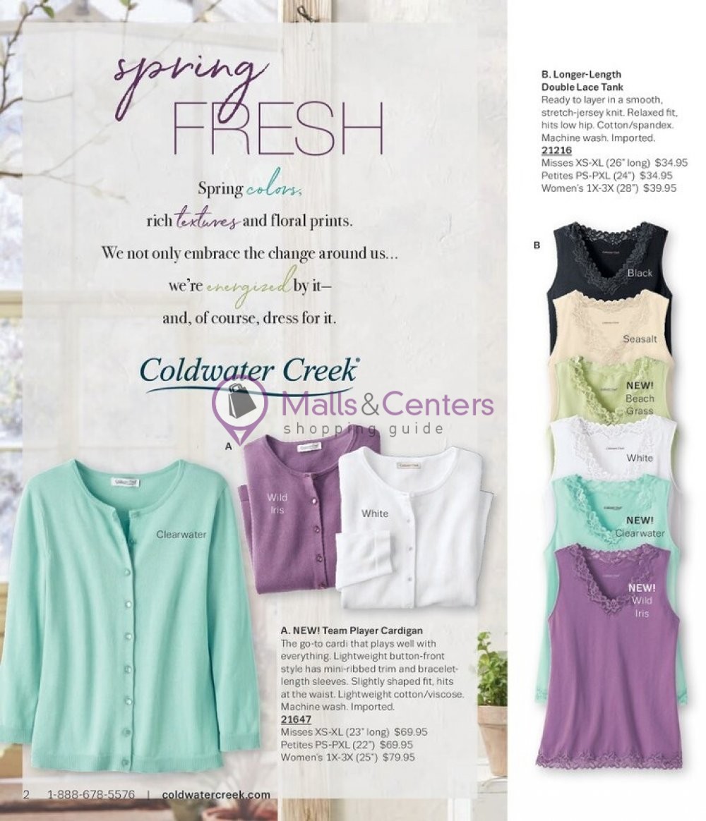 Coldwater Creek Weekly ad valid from 03/01/2022 to 03/31/2022