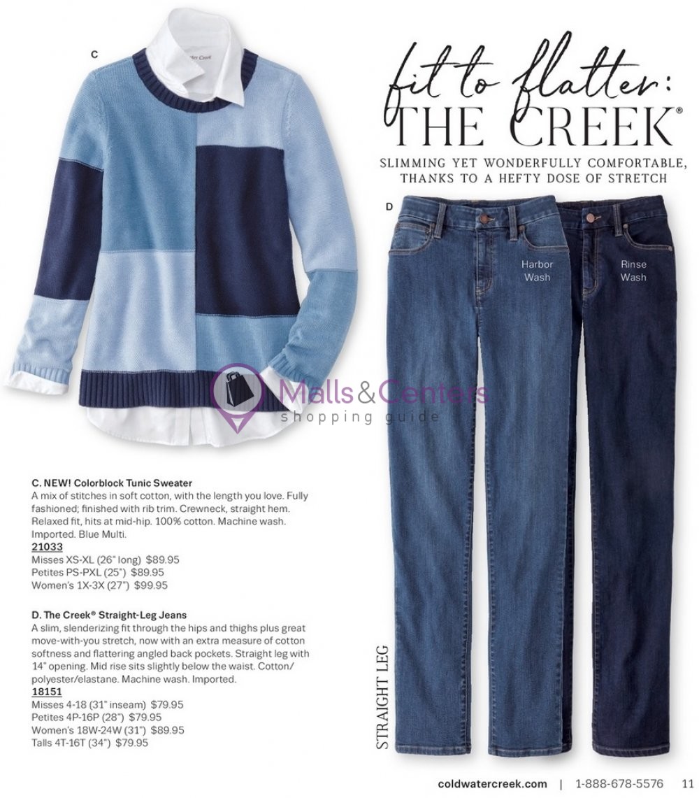 Coldwater Creek Weekly Ad sales & flyers specials MallsCenters