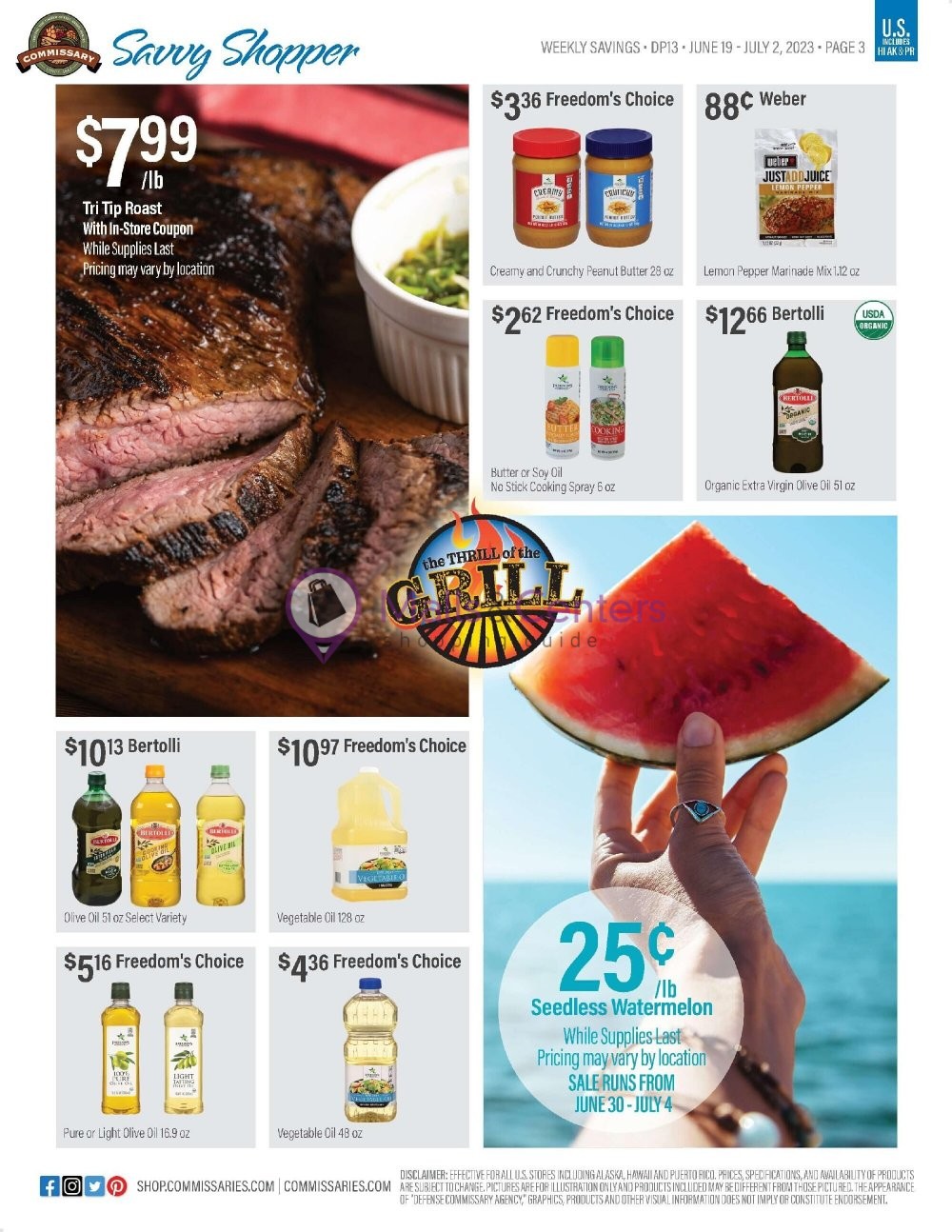 Weekly ad for Commissary valid: 06/19/2023 - 07/02/2023, page 3