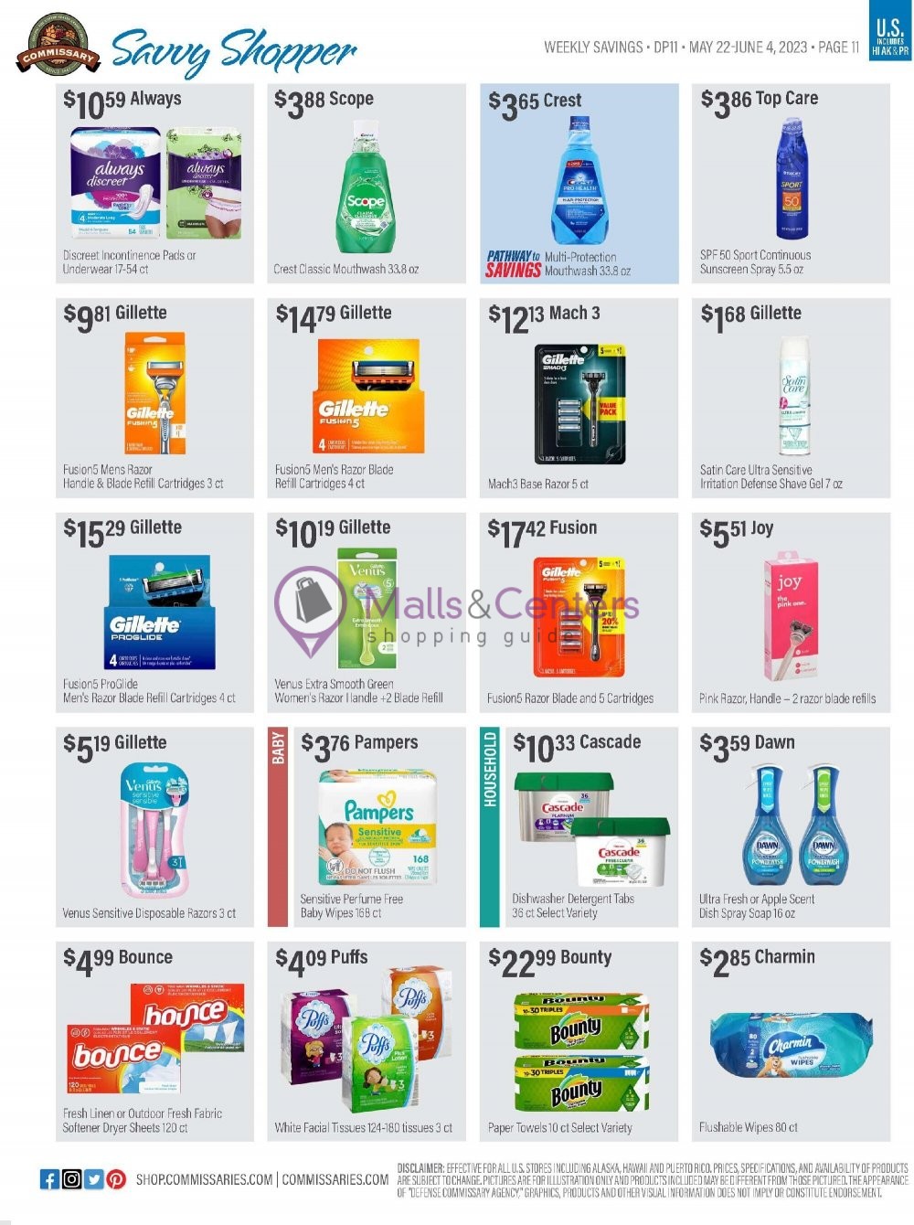 Weekly ad for Commissary valid: 05/22/2023 - 06/04/2023, page 11 Weekly ad for Commissary valid: 05/22/2023 - 06/04/2023, page 11