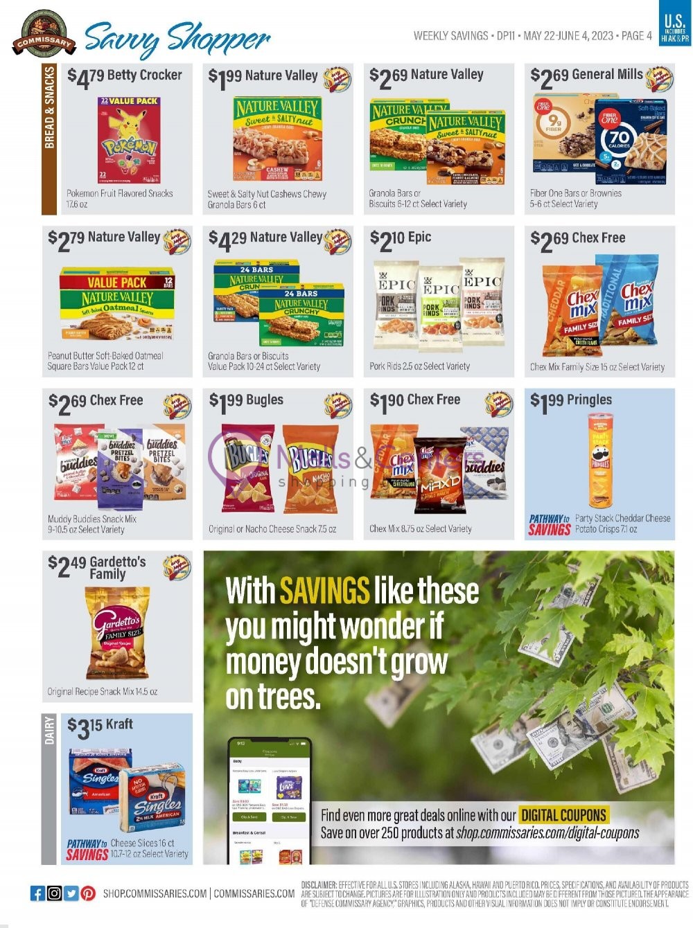 Weekly ad for Commissary valid: 05/22/2023 - 06/04/2023, page 4 Weekly ad for Commissary valid: 05/22/2023 - 06/04/2023, page 4