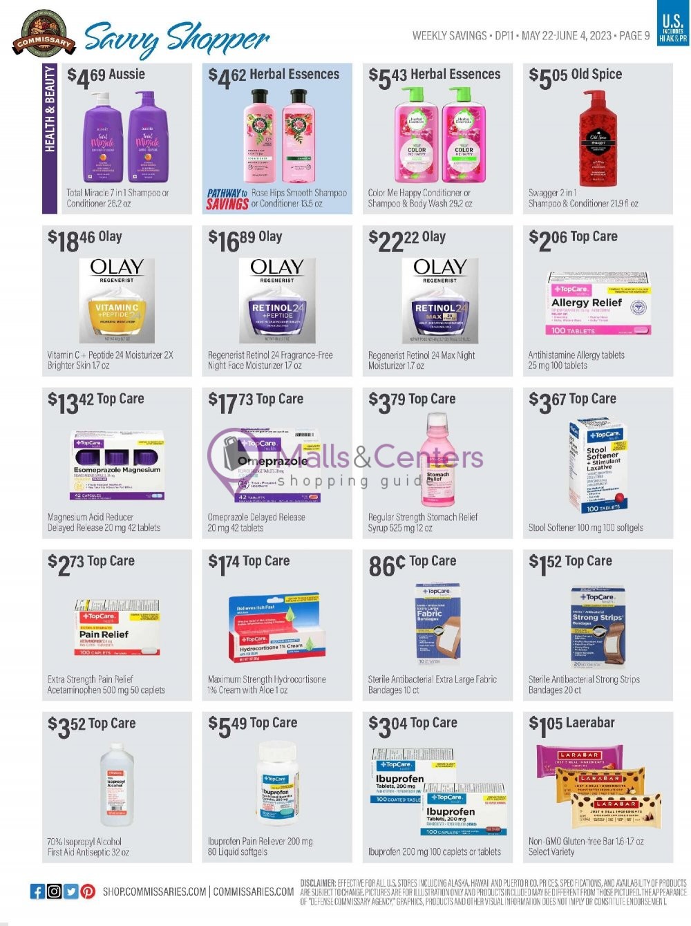 Weekly ad for Commissary valid: 05/22/2023 - 06/04/2023, page 9 Weekly ad for Commissary valid: 05/22/2023 - 06/04/2023, page 9