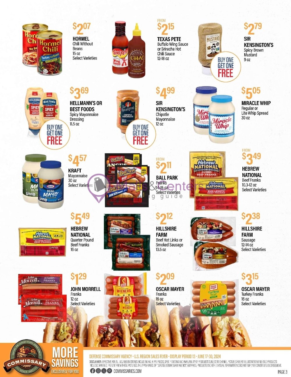 Weekly ad for Commissary valid: 06/17/2024 - 06/30/2024, page 3