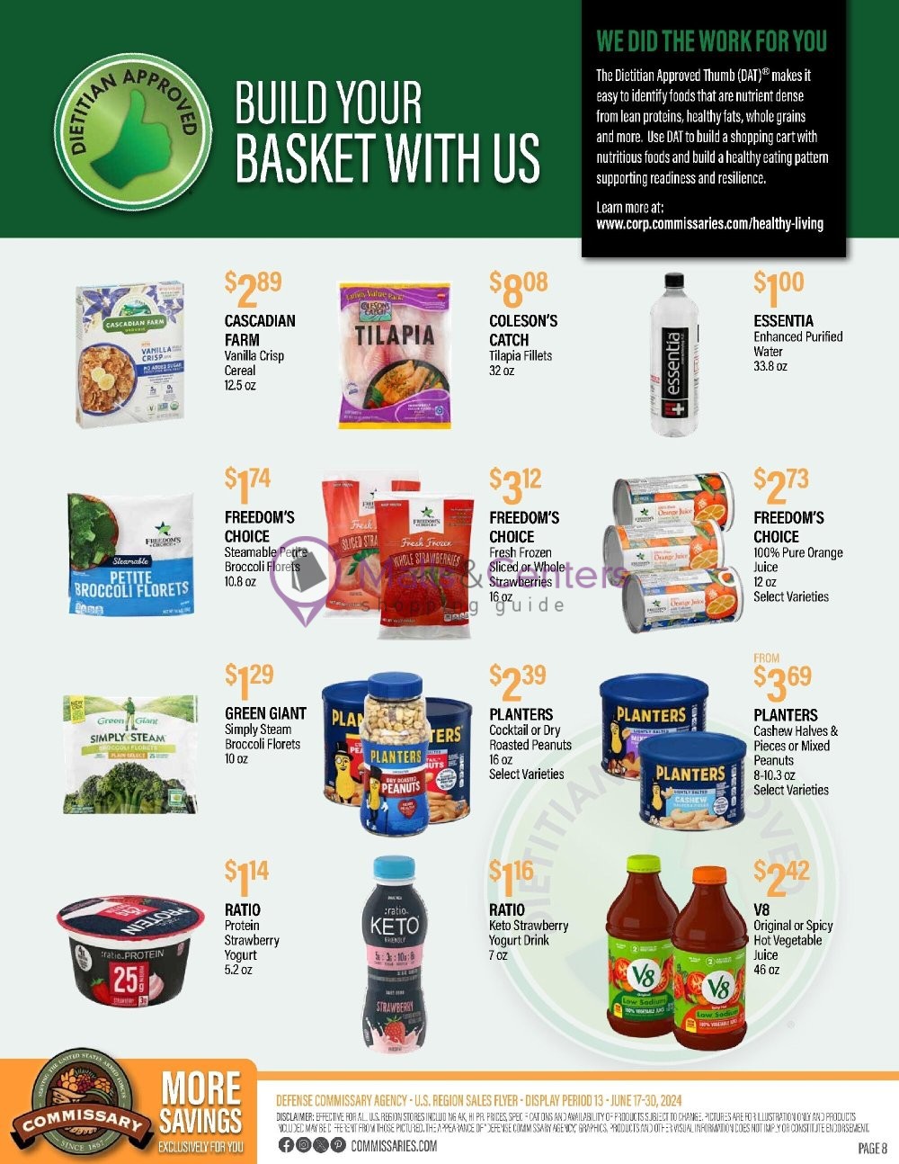 Weekly ad for Commissary valid: 06/17/2024 - 06/30/2024, page 8
